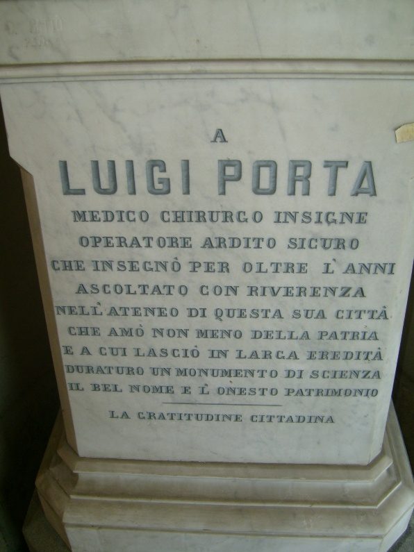 Luigi Porta S Funereal Monument